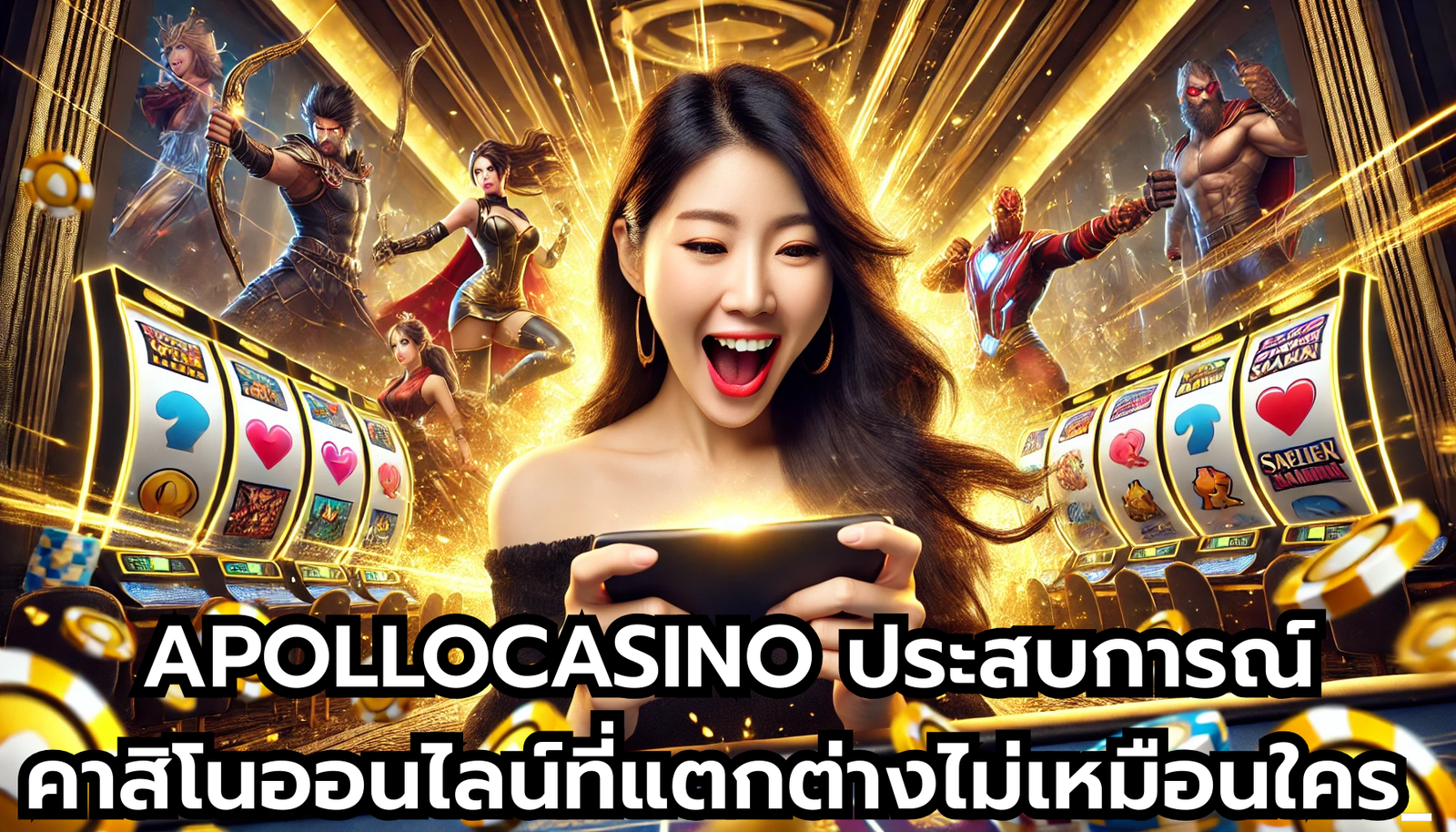 APOLLOCASINO ประสบการณ์คาสิโนออนไลน์ที่แตกต่างไม่เหมือนใคร