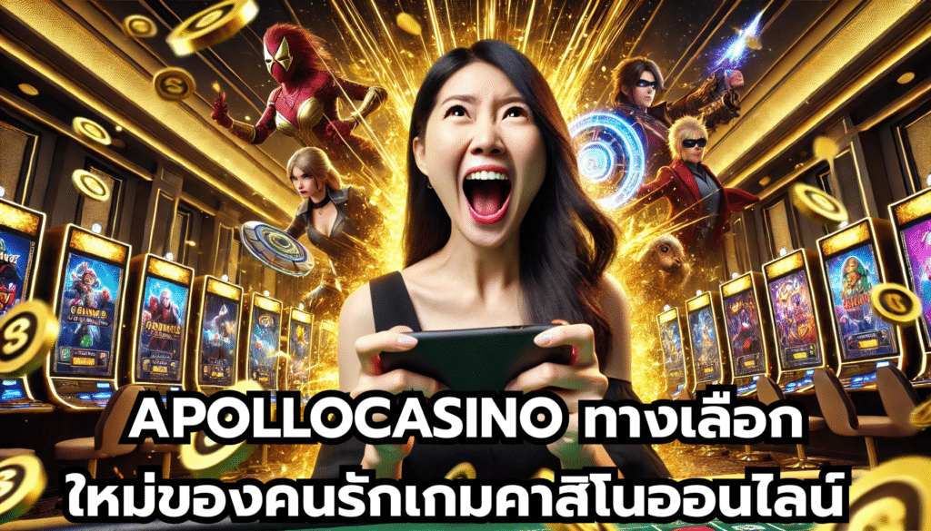 APOLLOCASINO ทางเลือกใหม่ของคนรักเกมคาสิโนออนไลน์