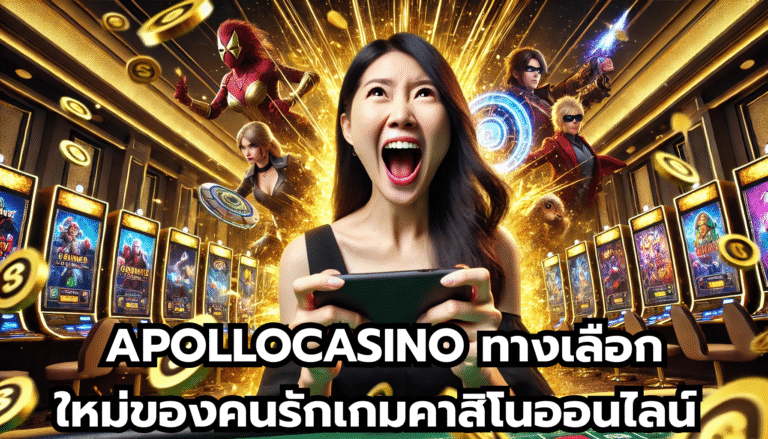 APOLLOCASINO ทางเลือกใหม่ของคนรักเกมคาสิโนออนไลน์