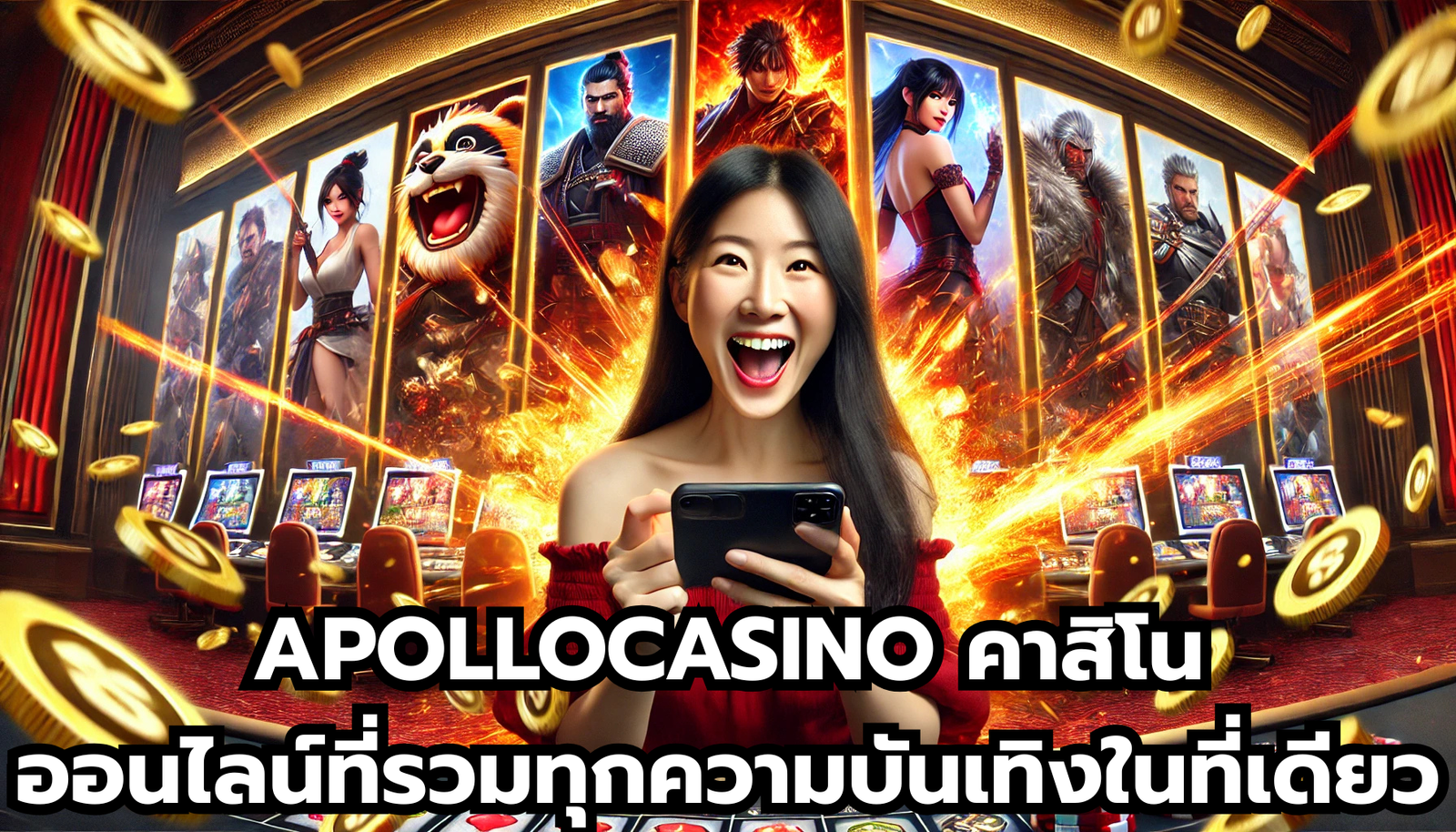 APOLLOCASINO คาสิโนออนไลน์ที่รวมทุกความบันเทิงในที่เดียว