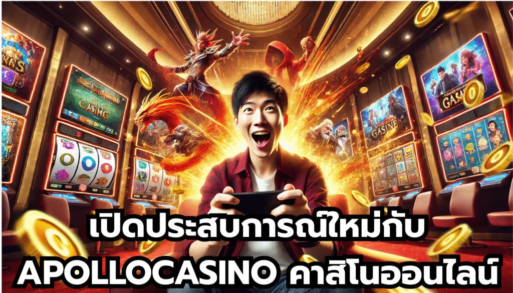 เปิดประสบการณ์ใหม่กับ APOLLOCASINO คาสิโนออนไลน์ที่คุณต้องลอง