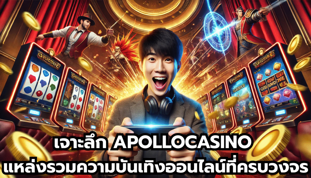 เจาะลึก APOLLOCASINO แหล่งรวมความบันเทิงออนไลน์ที่ครบวงจร