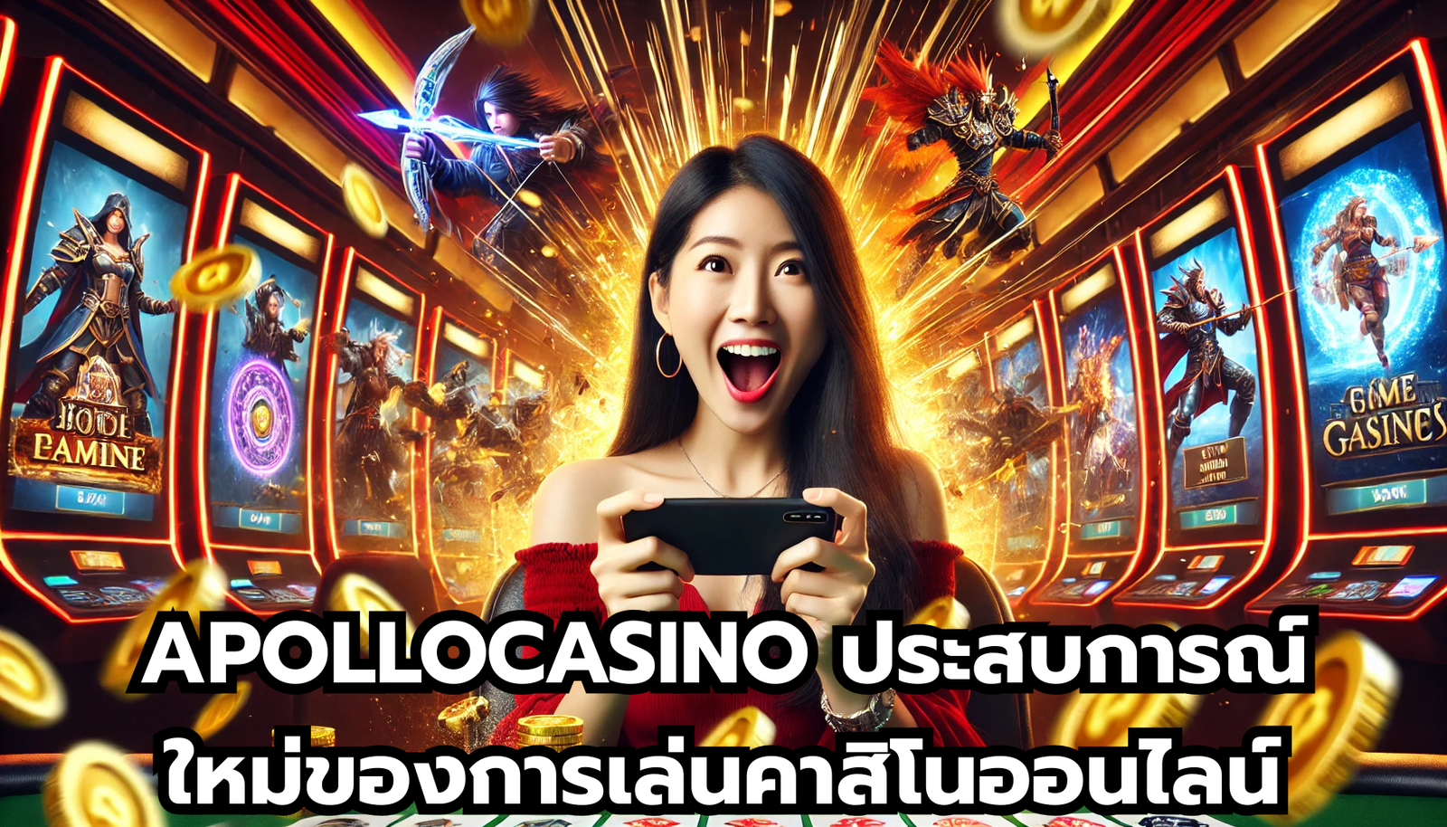 APOLLOCASINO ประสบการณ์ใหม่ของการเล่นคาสิโนออนไลน์