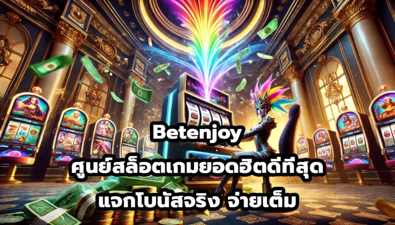 Betenjoy ศูนย์สล็อตเกมยอดฮิตดีที่สุด แจกโบนัสจริง จ่ายเต็ม-5